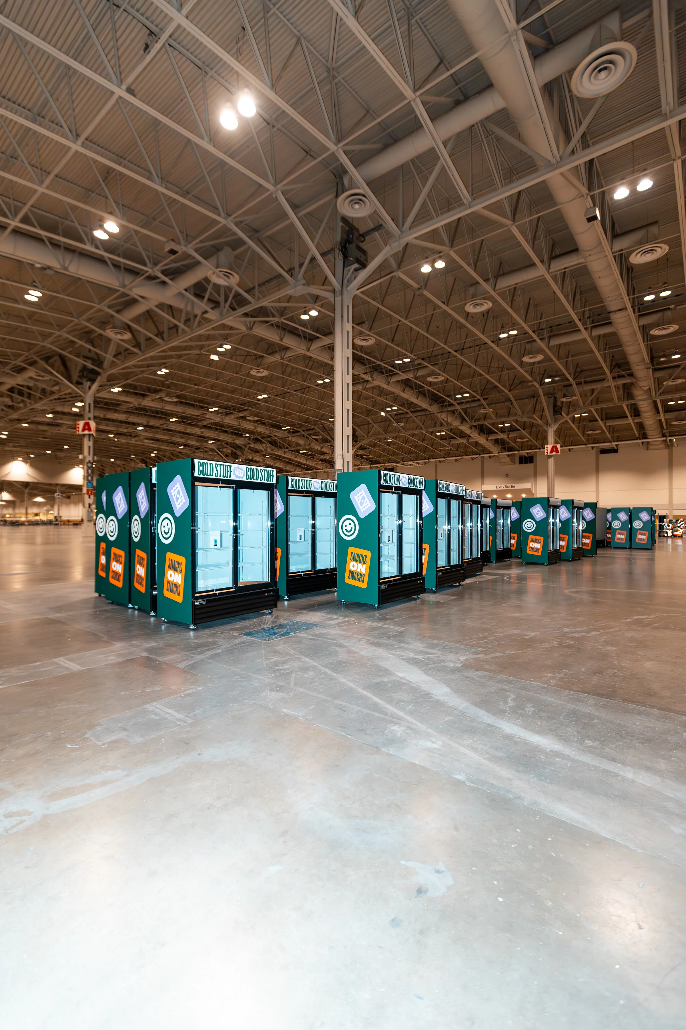 Refrigeration equipment staged at Enercare Centre